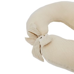Mušelínové kojení croissant HONEY Mušelínové kojení croissant HONEY