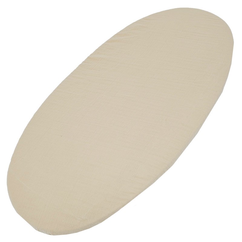 Muslin sheet with elastic band 40 x 80 cm HONEY