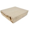 Muslin sheet with elastic band 120 x 60 cm HONEY