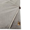 Sleeping bag for car seat VELVET 3- and 5-point belts DARK BEIGE