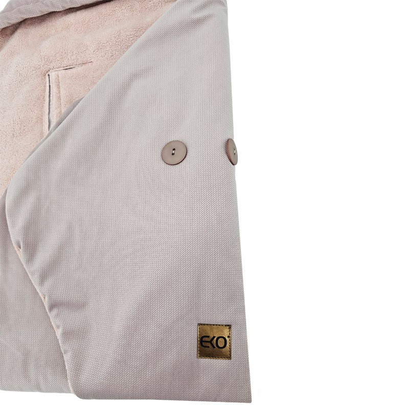 Schlafsack für Autositz VELVET 3- und 5-Punkt-Gurt ICING