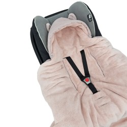 Schlafsack für Autositz VELVET 3- und 5-Punkt-Gurt ICING