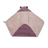 Sleeping bag for car seat VELVET 3- and 5-point belts LILAC