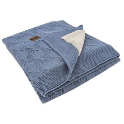 Blanket with fur lining JEANS