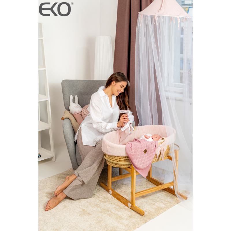 Muslin+tiul baldachin MINT Muslin+tiul baldachin MINT