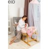 Muslin+tiul baldachin MINT Muslin+tiul baldachin MINT