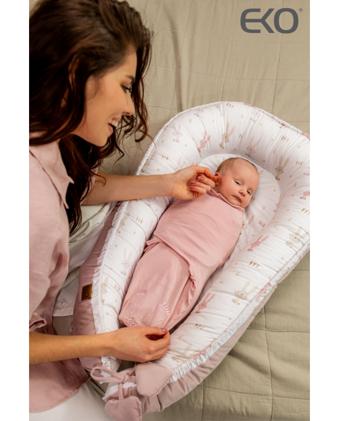 Pamučni baby wrap 3-6 kg TURQUOISE