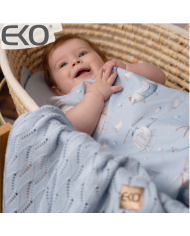 Cellular Bamboo blanket LILAC