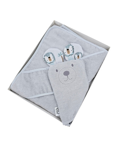 Bambusový návlek na kúpanie a žinka EKO LION