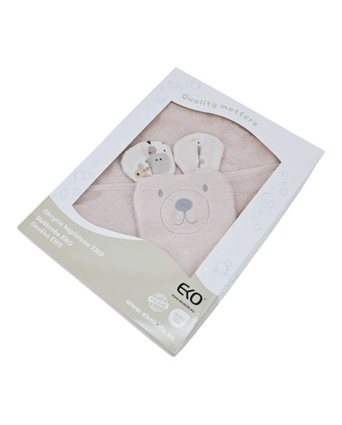 Bambusz fürdetőhuzat és mosdókendő EKO MY FARM Bambusz fürdetőhuzat és mosdókendő EKO MY FARM