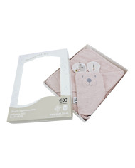 Bambusz fürdetőhuzat és mosdókendő EKO MY FARM Bambusz fürdetőhuzat és mosdókendő EKO MY FARM