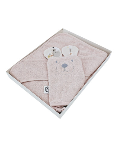 Bamboo Bathrobe plus washcloth EKO  MY FARM Bamboo Bathrobe plus washcloth EKO  MY FARM
