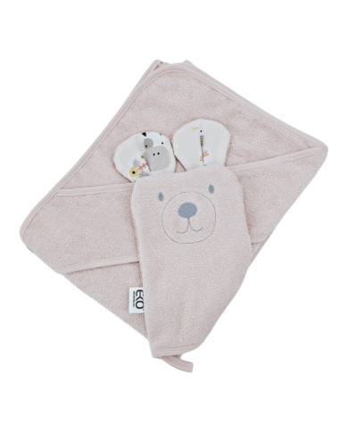 Bamboo Bathrobe plus washcloth EKO  MY FARM Bamboo Bathrobe plus washcloth EKO  MY FARM