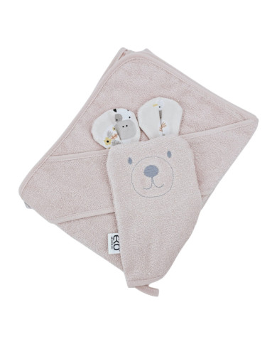 Bamboo Bathrobe plus washcloth EKO  MY FARM Bamboo Bathrobe plus washcloth EKO  MY FARM