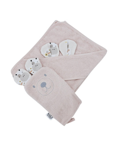 Bamboo Bathrobe plus washcloth EKO  MY FARM Bamboo Bathrobe plus washcloth EKO  MY FARM
