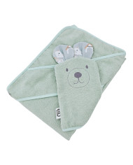 Bamboo Bathrobe plus washcloth EKO DOGS