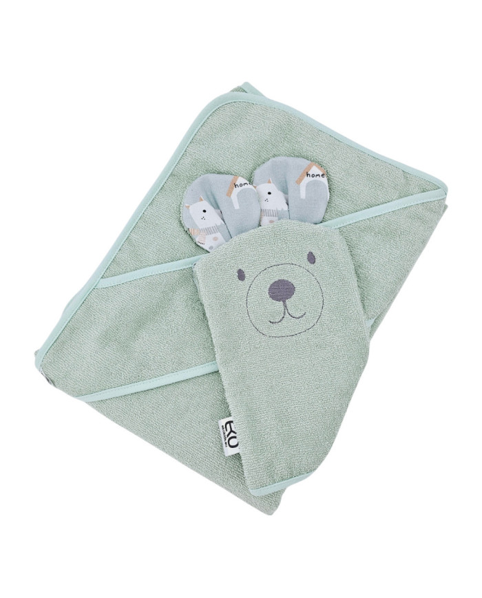 Bamboo Bathrobe plus washcloth EKO DOGS