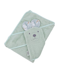 Bamboo Bathrobe plus washcloth EKO DOGS