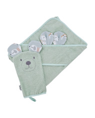 Bamboo Bathrobe plus washcloth EKO DOGS