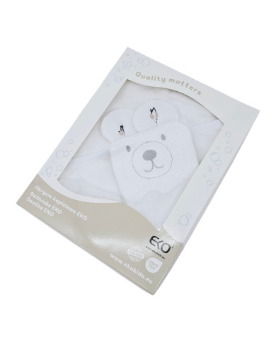 Bamboo Bathrobe plus washcloth EKO CHERRIES Bamboo Bathrobe plus washcloth EKO CHERRIES