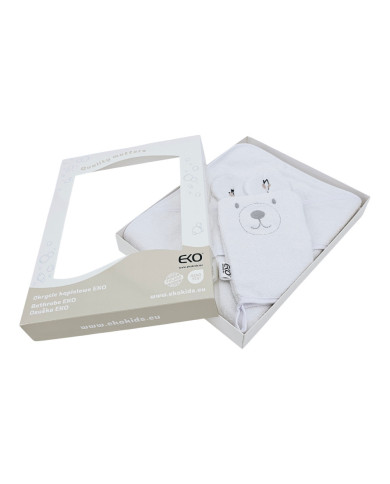 Бамбуковый чехол для купания и мочалка EKO CHERRIES Бамбуковый чехол для купания и мочалка EKO CHERRIES