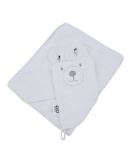 Couverture de bain et gant de toilette en bambou EKO CHERRIES Couverture de bain et gant de toilette en bambou EKO CHERRIES