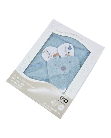 Bamboo Bathrobe plus washcloth EKO GIRAFFE Bamboo Bathrobe plus washcloth EKO GIRAFFE
