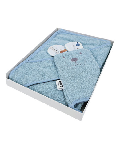 Bamboo Bathrobe plus washcloth EKO GIRAFFE Bamboo Bathrobe plus washcloth EKO GIRAFFE