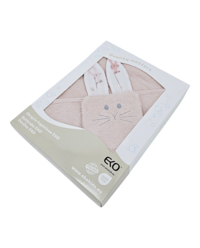 Pamut fürdőlepedő és EKO flanel BUNNY Pamut fürdőlepedő és EKO flanel BUNNY