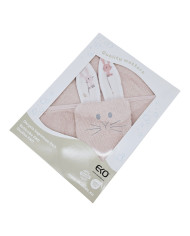 Housse de bain en coton et flanelle EKO BUNNY Housse de bain en coton et flanelle EKO BUNNY