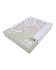Housse de bain en coton et flanelle EKO BUNNY Housse de bain en coton et flanelle EKO BUNNY
