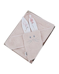 Cotton bath cover and EKO flannel BUNNY Cotton bath cover and EKO flannel BUNNY