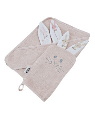 Pamut fürdőlepedő és EKO flanel BUNNY Pamut fürdőlepedő és EKO flanel BUNNY