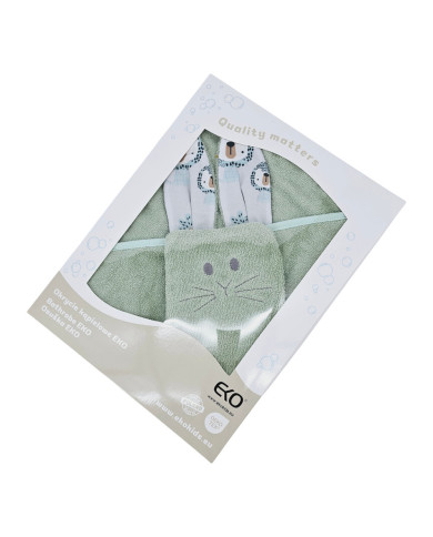 Housse de bain en coton et flanelle EKO LION Housse de bain en coton et flanelle EKO LION