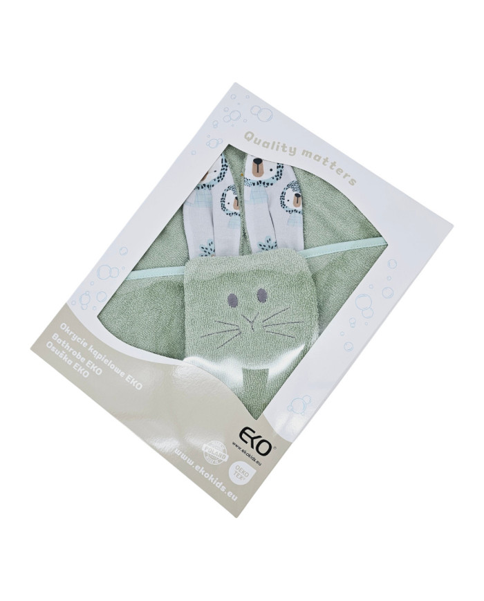 Pamut fürdőlepedő és EKO flanel LION