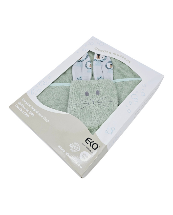 Baumwoll-Badebezug und EKO Flanell LION Baumwoll-Badebezug und EKO Flanell LION