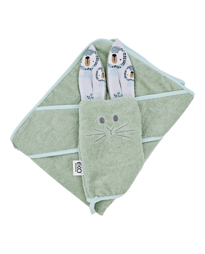 Baumwoll-Badebezug und EKO Flanell LION Baumwoll-Badebezug und EKO Flanell LION