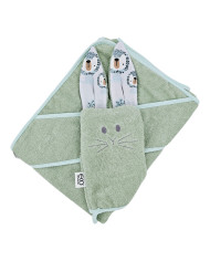 Baumwoll-Badebezug und EKO Flanell LION Baumwoll-Badebezug und EKO Flanell LION