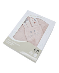 Bawełniane Okrycie kąpielowe i myjka EKO MOJA FARMA Bawełniane Okrycie kąpielowe i myjka EKO MOJA FARMA