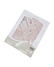 Bawełniane Okrycie kąpielowe i myjka EKO MOJA FARMA Bawełniane Okrycie kąpielowe i myjka EKO MOJA FARMA