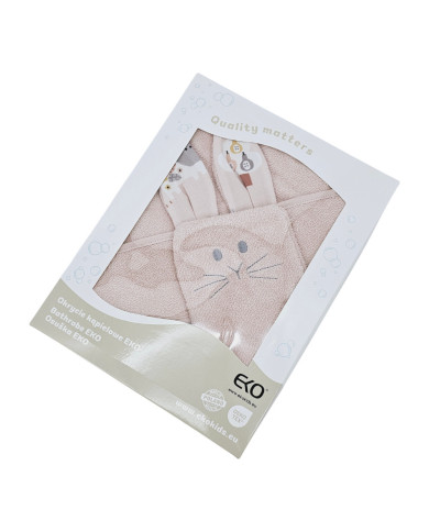 Cotton bath cover and EKO flannel MY FARM Cotton bath cover and EKO flannel MY FARM