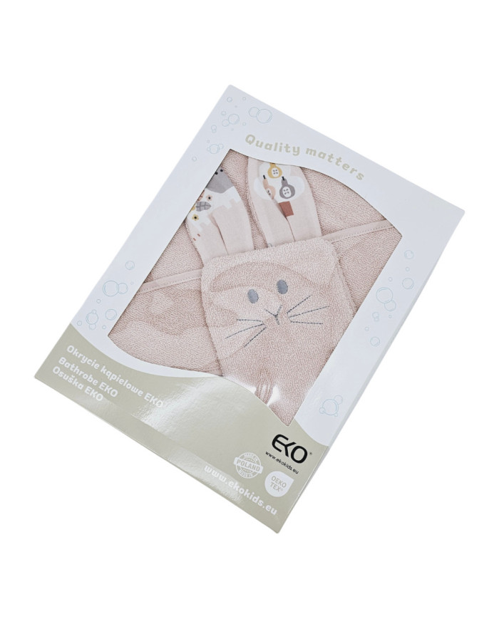 Pamučna navlaka za kupanje i krpa za pranje ECO DOGS