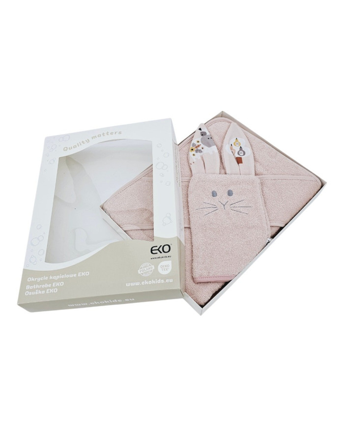 Housse de bain en coton et flanelle EKO MY FARM Housse de bain en coton et flanelle EKO MY FARM