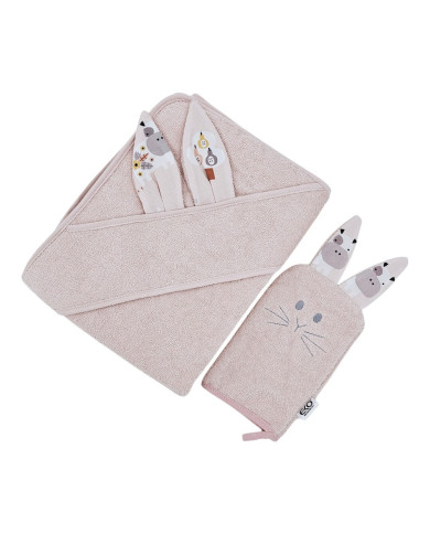 Cotton bath cover and EKO flannel MY FARM Cotton bath cover and EKO flannel MY FARM