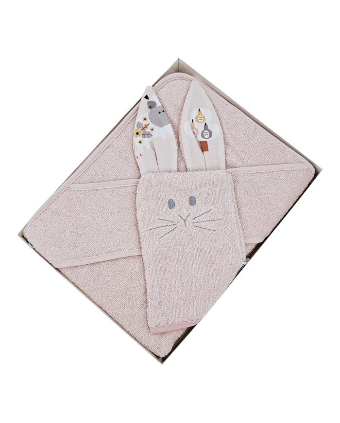 Pamučna navlaka za kupanje i krpa za pranje ECO DOGS