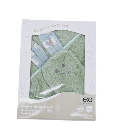 Cotton bath cover and EKO flannel DOGS Cotton bath cover and EKO flannel DOGS