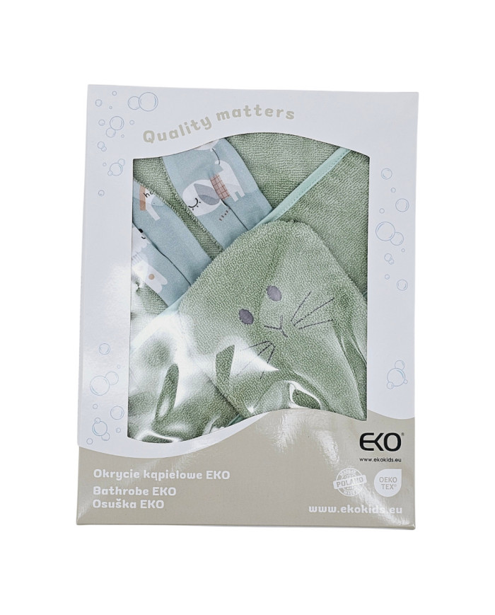 Housse de bain en coton et flanelle EKO DOGS Housse de bain en coton et flanelle EKO DOGS