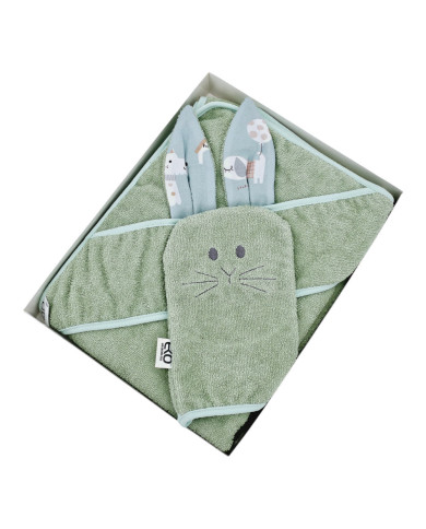 Cotton bath cover and EKO flannel DOGS Cotton bath cover and EKO flannel DOGS