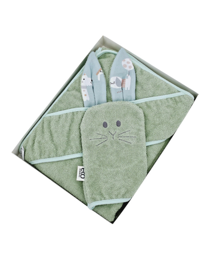 Housse de bain en coton et flanelle EKO DOGS Housse de bain en coton et flanelle EKO DOGS