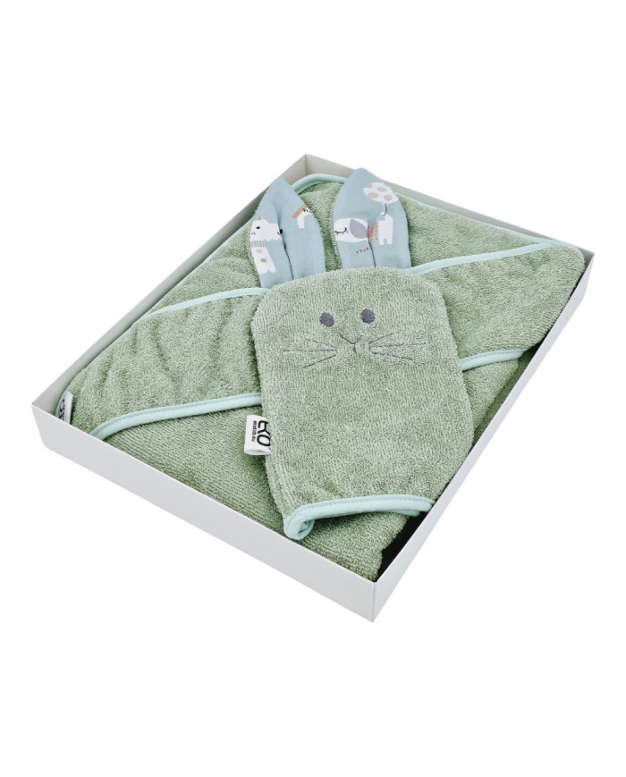 Housse de bain en coton et flanelle EKO DOGS Housse de bain en coton et flanelle EKO DOGS